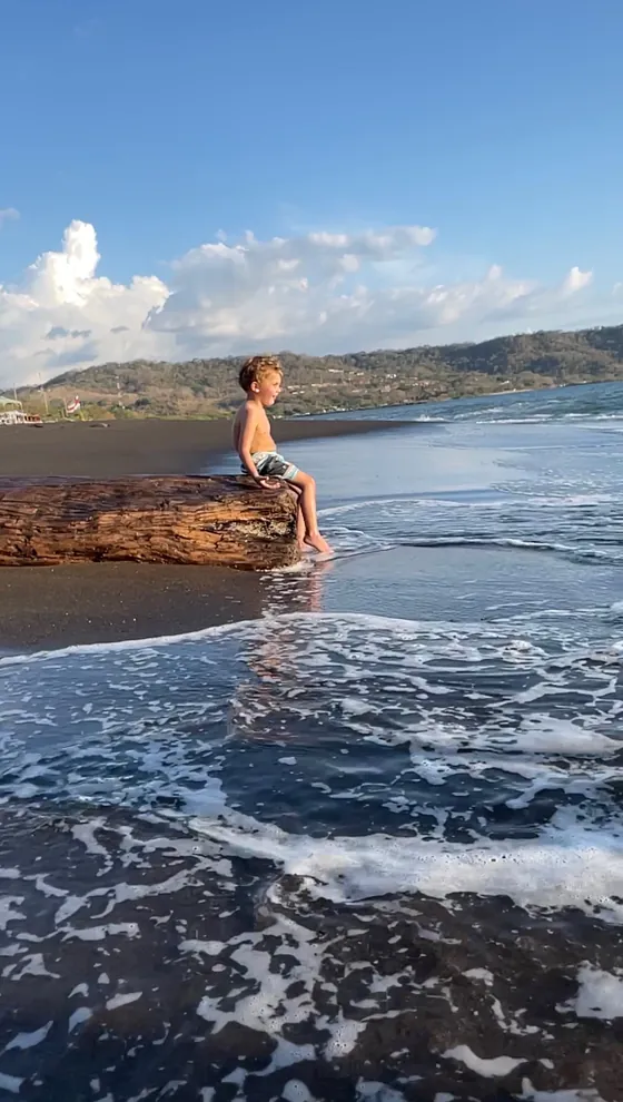 Playa Caldera beach and Pacific coastline near Esparza, Costa Rica