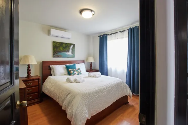 Bedroom 2 — queen bed — The Guest House, Bella Vista Private Resort Costa Rica