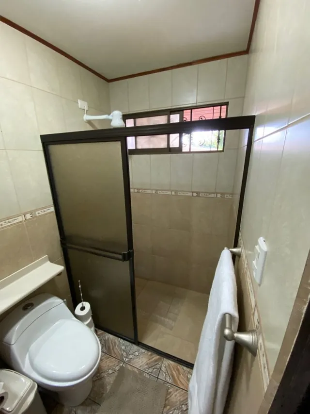 Bathrooms (1 & 2) — The Guest House, Bella Vista Private Resort Costa Rica