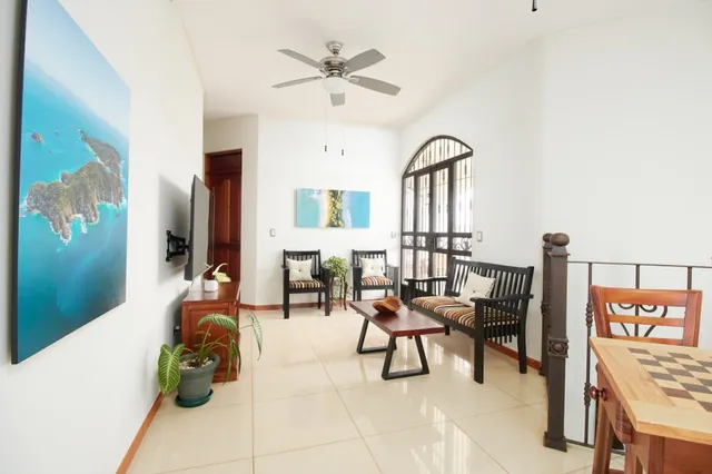 Upstairs sitting room — The Main House, Bella Vista Private Resort Costa Rica