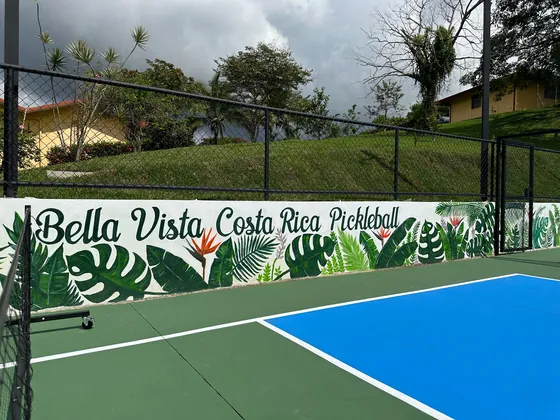 Private pickleball courts at Bella Vista resort in Costa Rica — photo 8