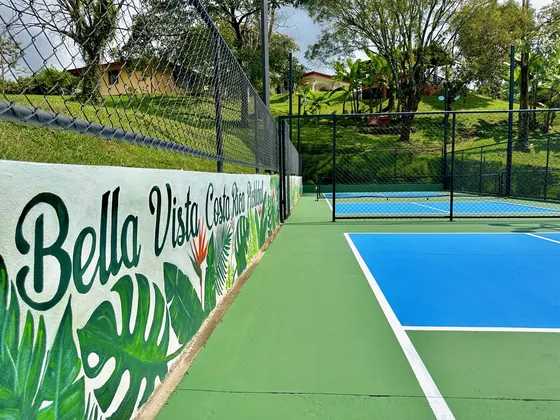 Private pickleball courts at Bella Vista resort in Costa Rica — photo 9