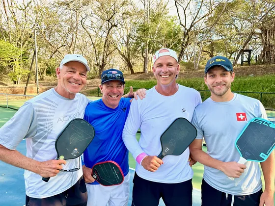 Private pickleball courts at Bella Vista resort in Costa Rica — photo 10