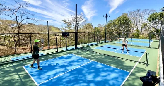 Private pickleball courts at Bella Vista resort in Costa Rica — photo 11