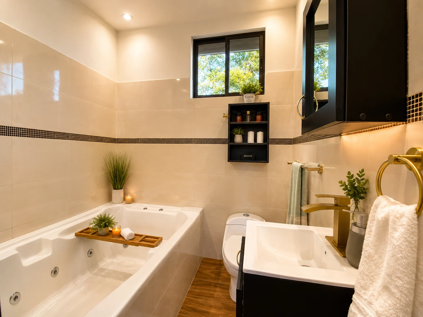 Tiny House en-suite bathroom at Bella Vista Costa Rica